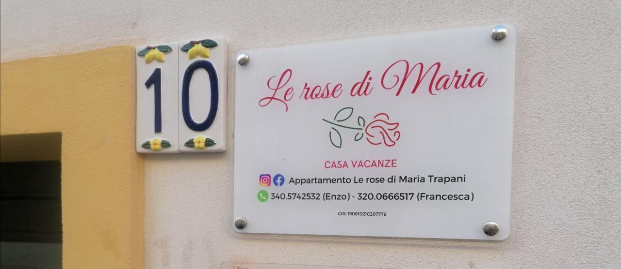דירות טרפאני Le Rose Di Maria מראה חיצוני תמונה